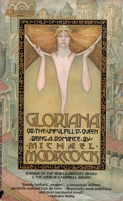 <b><I>   Gloriana, or The Unfulfill'd Queen</I></b>, 1986, Popular Library p/b